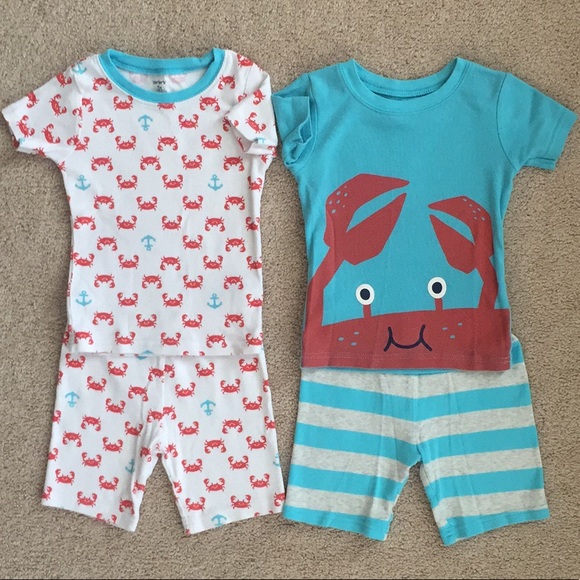 carters crab pajamas